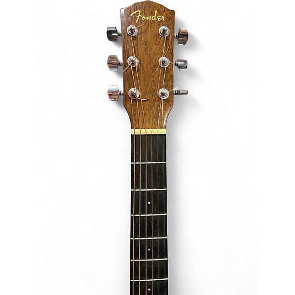 Used Fender CD60SCE Natural Acoustic Electric Guitar