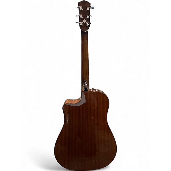 Used Fender CD60SCE Natural Acoustic Electric Guitar