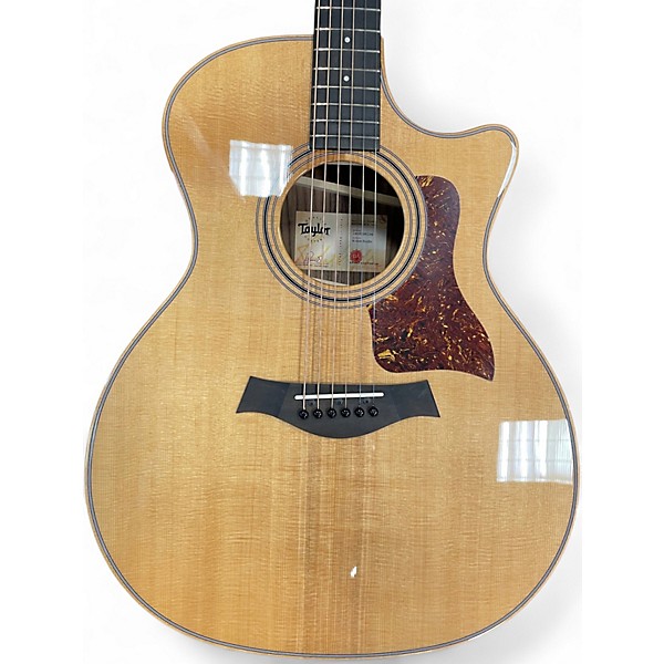 Used Taylor 414CE STUDIO Natural Acoustic Electric Guitar