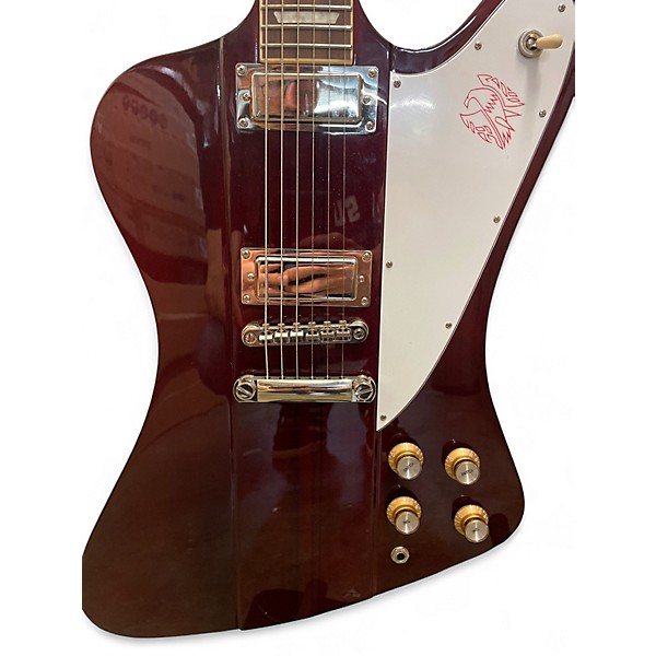 Used Epiphone Firebird Studio Wine Red Solid Body Electric Guitar