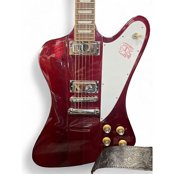 Used Epiphone Firebird Studio Wine Red Solid Body Electric Guitar