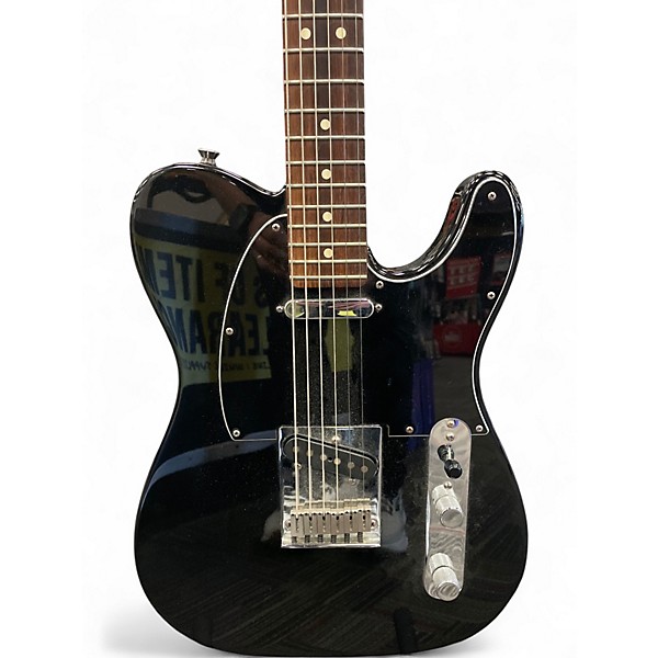Used Fender Blacktop Telecaster HH Black Solid Body Electric Guitar