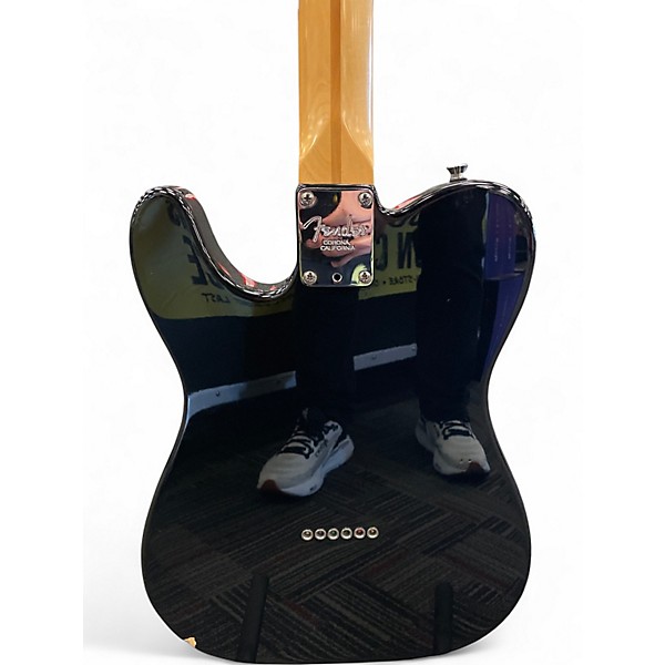 Used Fender Blacktop Telecaster HH Black Solid Body Electric Guitar