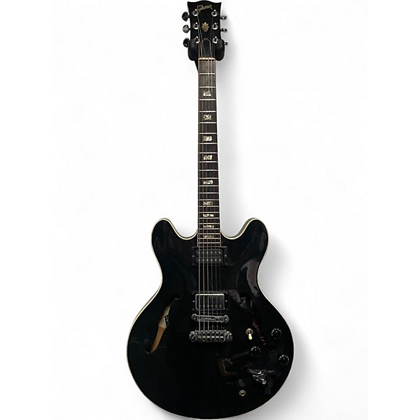 Vintage 1980 Gibson ES335TD Black Hollow Body Electric Guitar