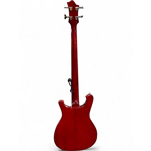 Used Harley Benton RB414 Classic Series Fireglo Electric Bass Guitar