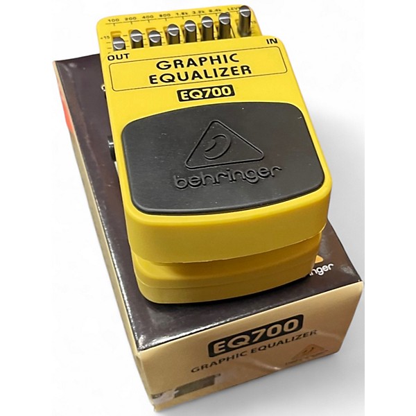 Used Behringer BEQ700 Graphic Equalizer Bass Effect Pedal