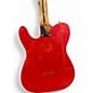 Used Harley Benton T Style Custom Fiesta Red Solid Body Electric Guitar