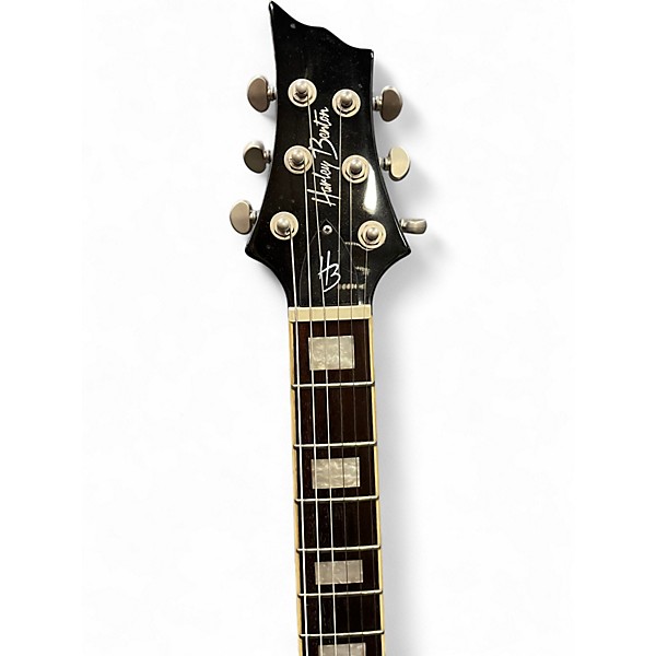 Used Harley Benton XT-22 Deluxe Yellow Tiger Solid Body Electric Guitar