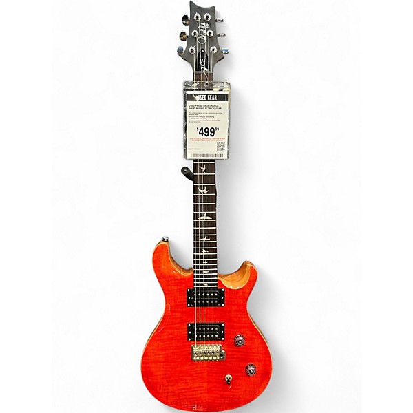 Used PRS SE CE 24 Orange Solid Body Electric Guitar