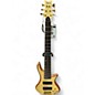 Used Schecter Guitar Research CUSTOM 6 Natural Electric Bass Guitar thumbnail