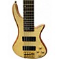 Used Schecter Guitar Research CUSTOM 6 Natural Electric Bass Guitar