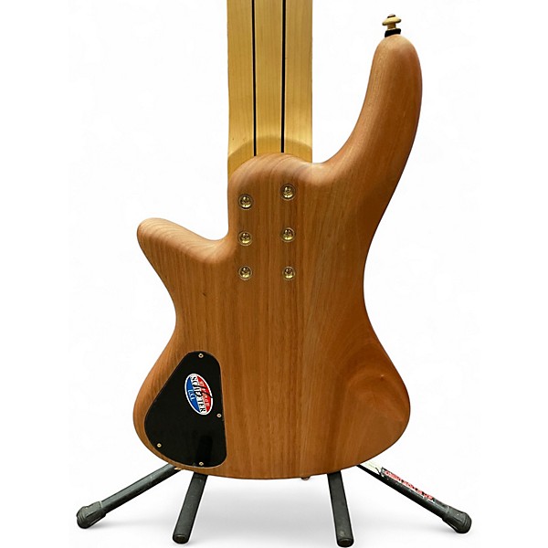 Used Schecter Guitar Research CUSTOM 6 Natural Electric Bass Guitar