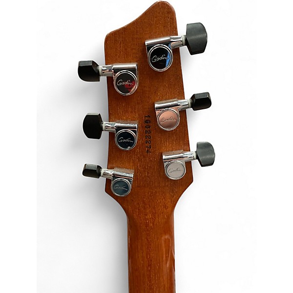 Used Godin EXIT 22-S Walnut Solid Body Electric Guitar