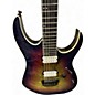 Used Ibanez Rgix6fdlb Sunrise Tea Burst Solid Body Electric Guitar