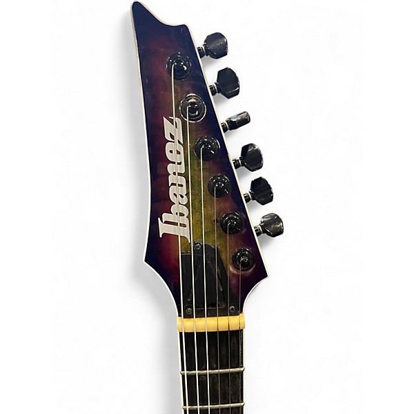 Used Ibanez Rgix6fdlb Sunrise Tea Burst Solid Body Electric Guitar