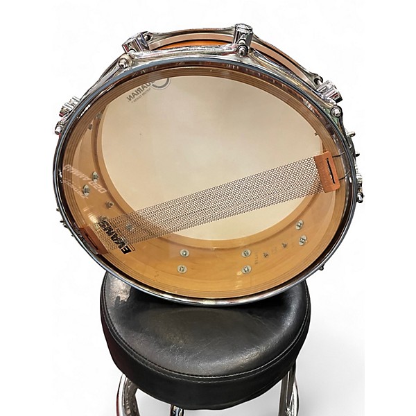 Used DW 14X5 Design Series Snare 14x5 Amber Drum