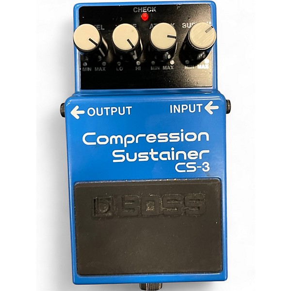 Used BOSS CS3 Compressor Sustainer Effect Pedal
