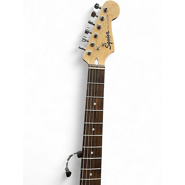 Used Squier Bullet Stratocaster Hardtail Candy Apple Red Metallic Solid Body Electric Guitar