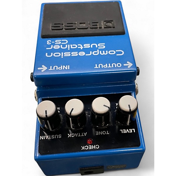 Used BOSS CS3 Compressor Sustainer Effect Pedal