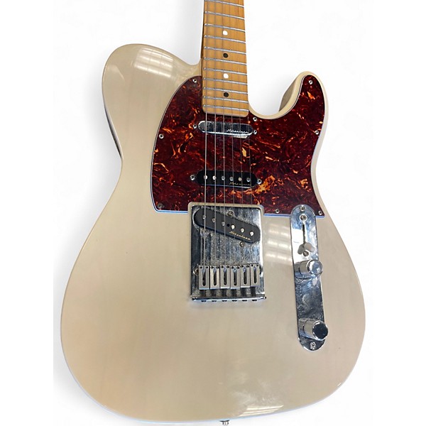 Used Fender Deluxe Nashville Telecaster White Solid Body Electric Guitar