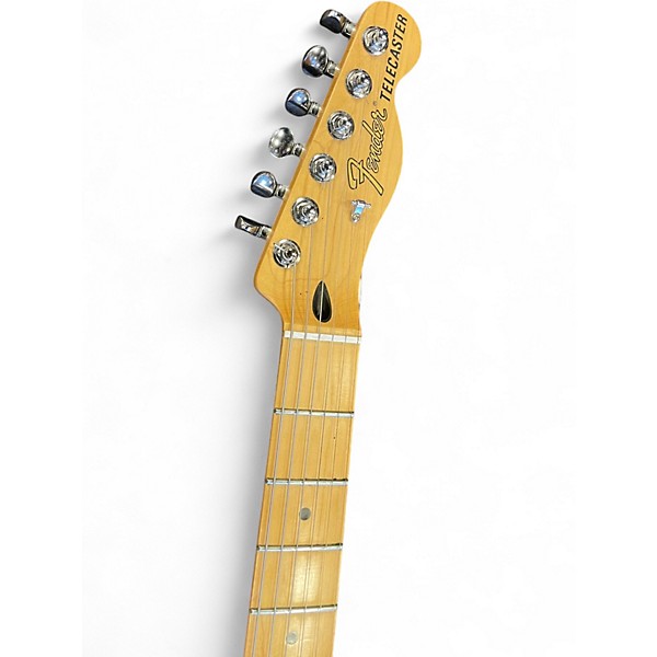 Used Fender Deluxe Nashville Telecaster White Solid Body Electric Guitar