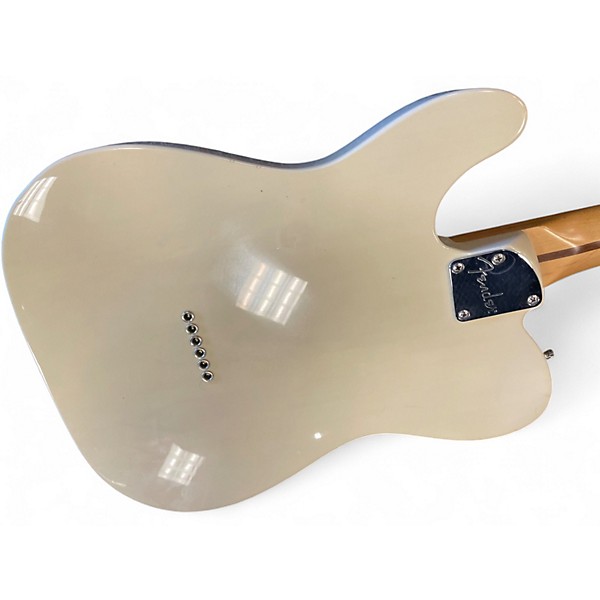 Used Fender Deluxe Nashville Telecaster White Solid Body Electric Guitar
