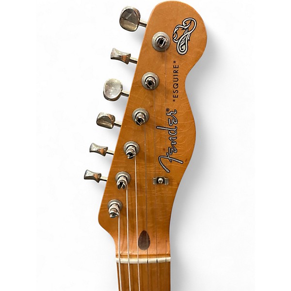 Used Fender 1950S Relic Esquire Black Solid Body Electric Guitar
