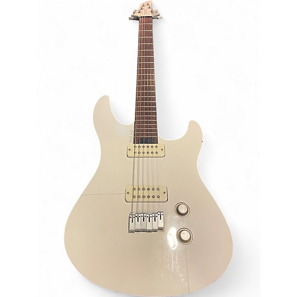 Used Yamaha RGX A2 Chrome Silver Solid Body Electric Guitar