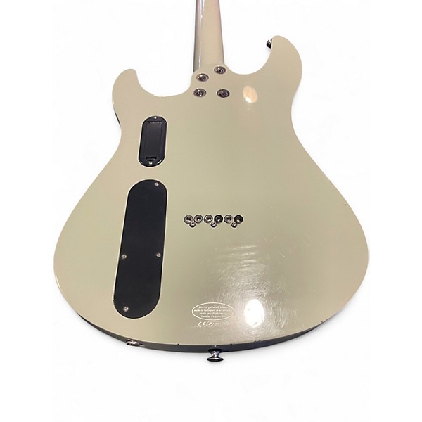 Used Yamaha RGX A2 Chrome Silver Solid Body Electric Guitar