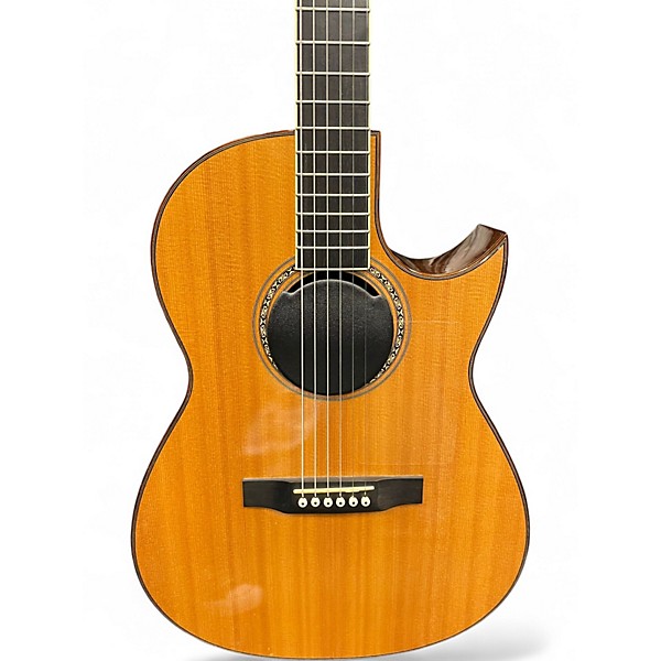 Used Larrivee CS-09 Natural Acoustic Electric Guitar