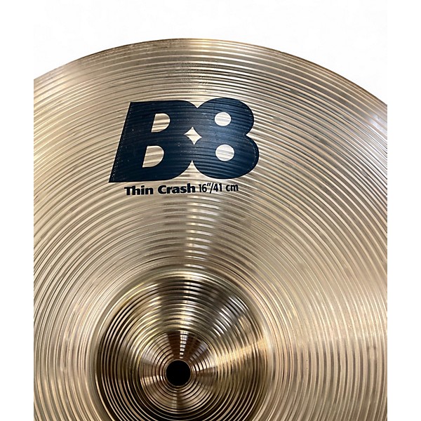 Used SABIAN 16in B8 Thin Crash Cymbal
