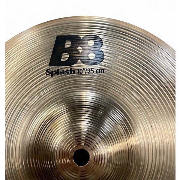 Used SABIAN 10in B8 Splash Cymbal
