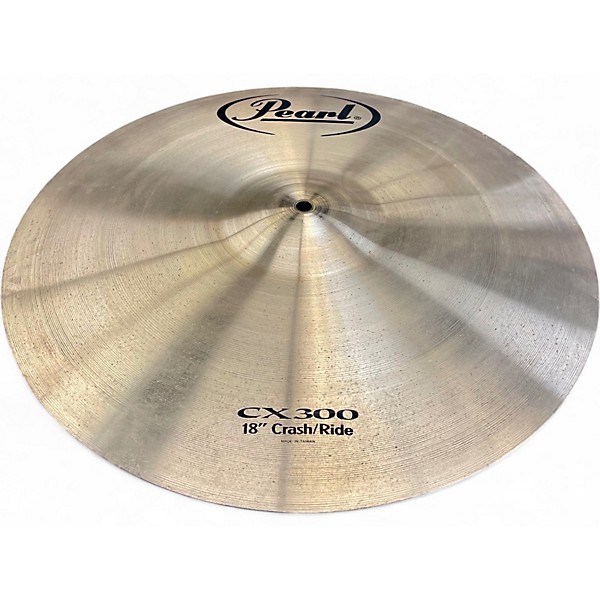 Used Pearl 18in CX300 CRASH RIDE Cymbal