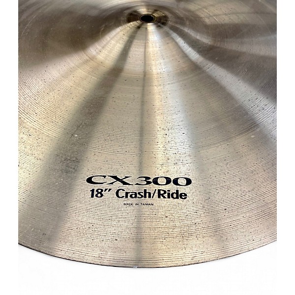Used Pearl 18in CX300 CRASH RIDE Cymbal