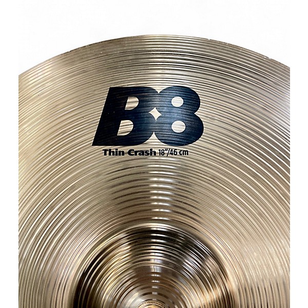 Used SABIAN 18in B8 Thin Crash Cymbal