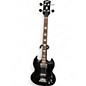 Used Gibson SG Bass Black Electric Bass Guitar thumbnail