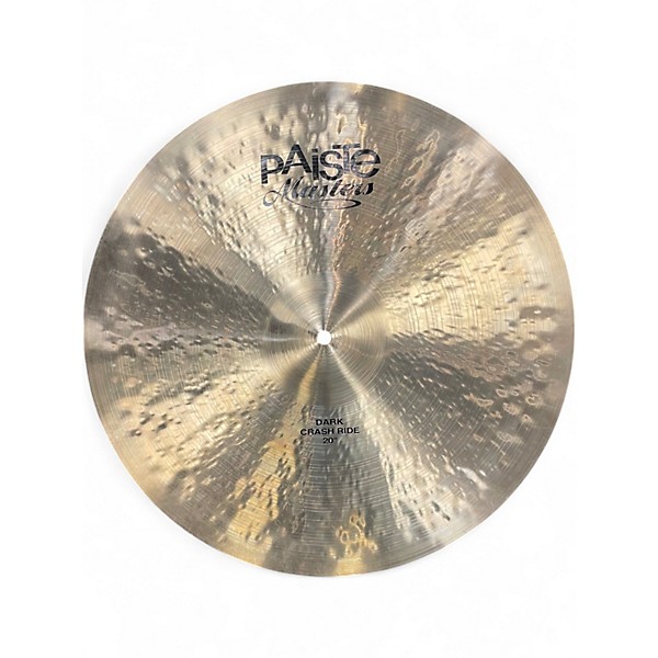 Used Paiste 20in DARK CRASH RIDE Cymbal