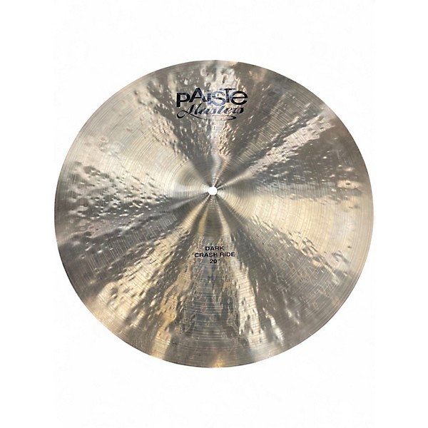 Used Paiste 20in DARK CRASH RIDE Cymbal