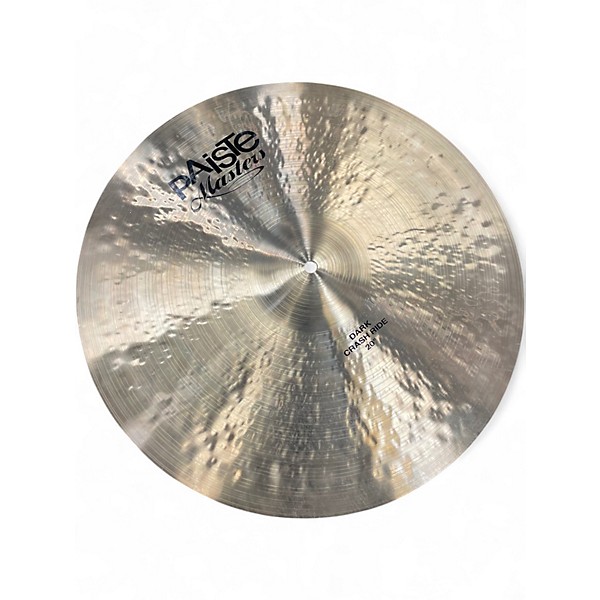 Used Paiste 20in DARK CRASH RIDE Cymbal