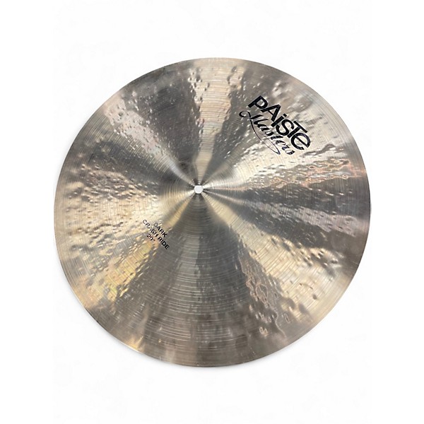 Used Paiste 20in DARK CRASH RIDE Cymbal
