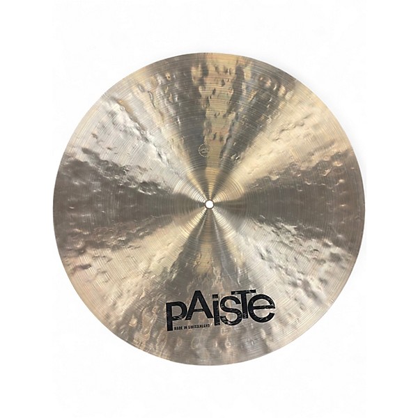 Used Paiste 20in DARK CRASH RIDE Cymbal