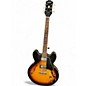 Used Epiphone ES335 2 Color Sunburst Hollow Body Electric Guitar thumbnail