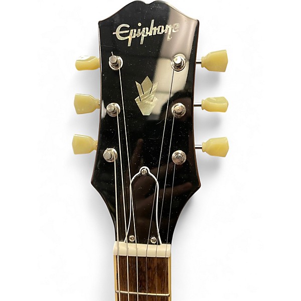 Used Epiphone ES335 2 Color Sunburst Hollow Body Electric Guitar