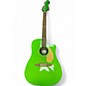 Used Fender Redondo Green Acoustic Electric Guitar thumbnail