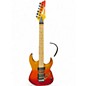 Used Ibanez RG470MB Autumn Blaze Metallic Solid Body Electric Guitar thumbnail