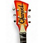 Used Charvel Surfcaster Cherry Sunburst Hollow Body Electric Guitar