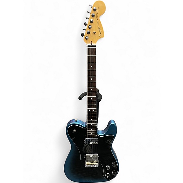 Used Fender American Professional II Telecaster Deluxe Blue Burst Solid Body Electric Guitar