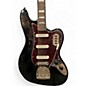 Used Squier Vintage Modified Bass VI Black Electric Bass Guitar