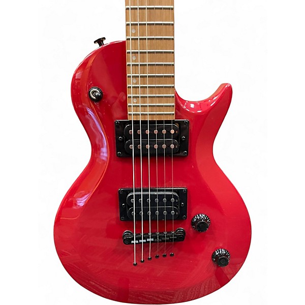 Used Mitchell MS100 Red Solid Body Electric Guitar