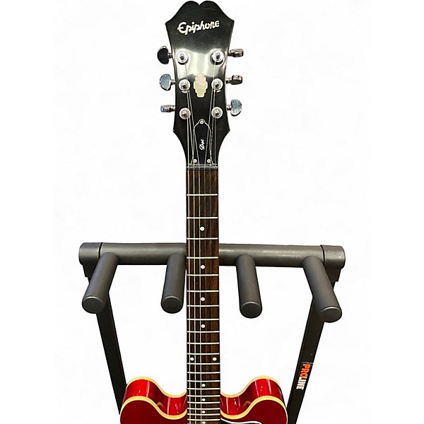 Used Epiphone Dot Candy Apple Red Hollow Body Electric Guitar